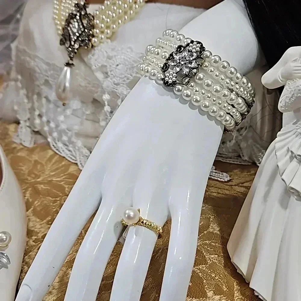 Shower Me With Pearls is a Unique One-Of-A-Kind Tiara Bundle - Picture 8 of 17